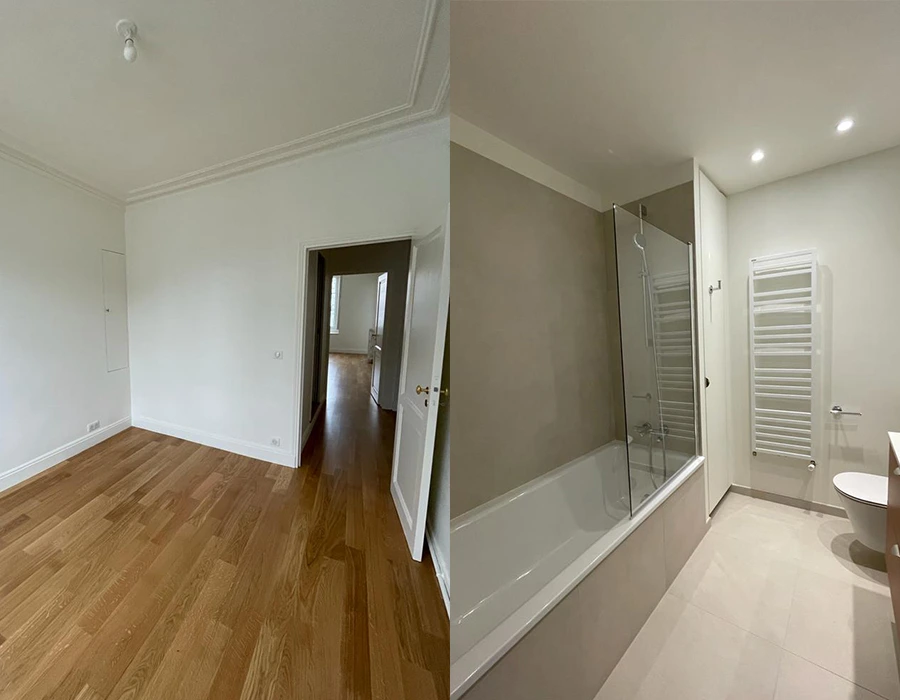 travaux de rénovation appartement Paris 75007 confiez la rénovation de votre appartement à paris 75007 à des experts. conseil, travaux de qualité et accompagnement personnalisé pour sublimer votre bien dans le 7e arrondissement.